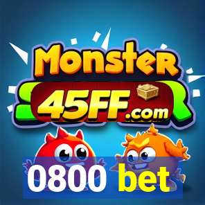 0800 bet